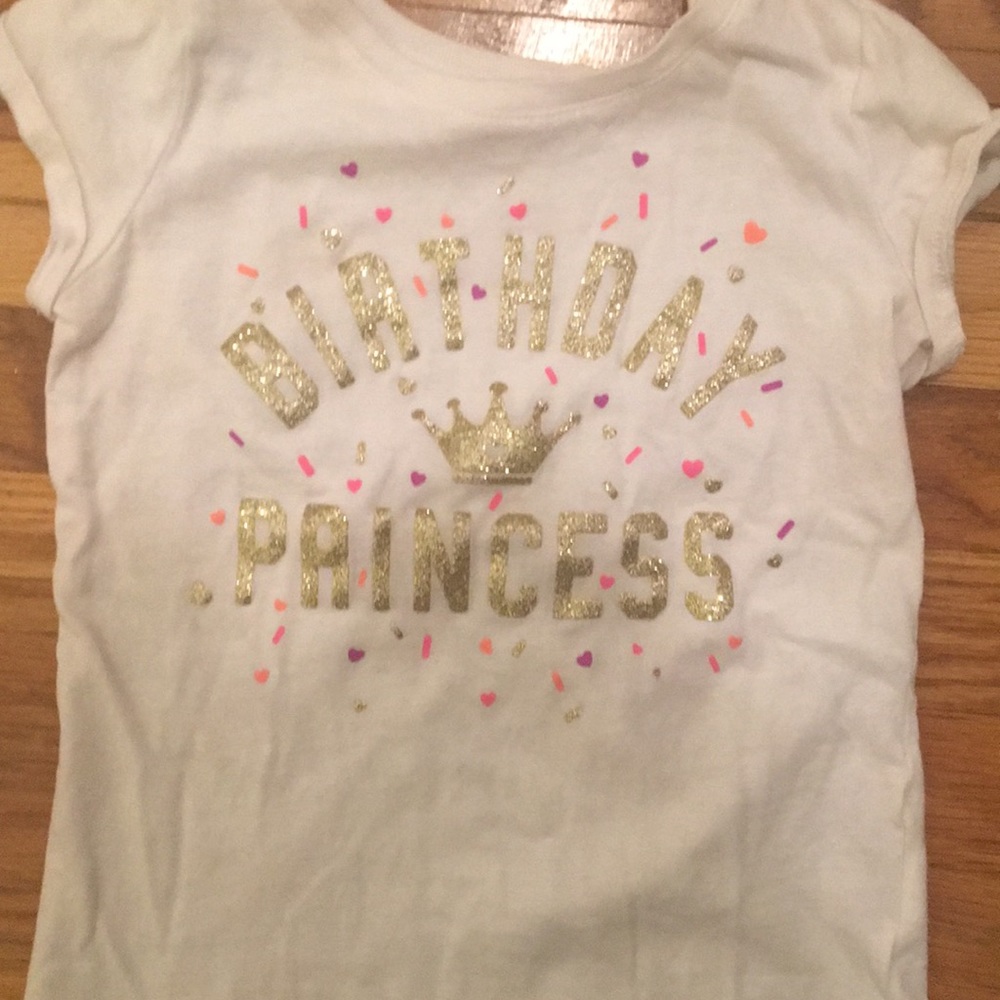 Sparkle Birthday Princess T-Shirt